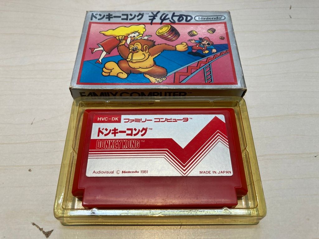 中古ゲーム] ファミコン用ソフト ドンキーコング - メルカリ
