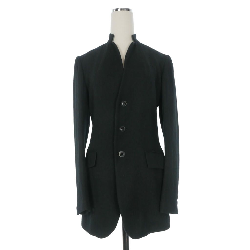 ワイズ Y's ヨウジヤマモト 15AW ウールジャケット ブレザー 長袖 2 ブラック 黒 YY-J01-119