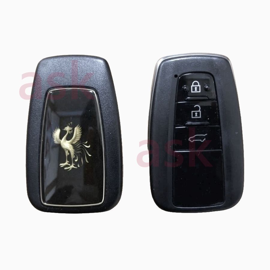 ★新品 センチュリー UWG60用 スマートキーカバー, ドアコントロール トランスミッタ ハウジングセット Toyota Century 60 Series Smart Key Cover トヨタ純正部品