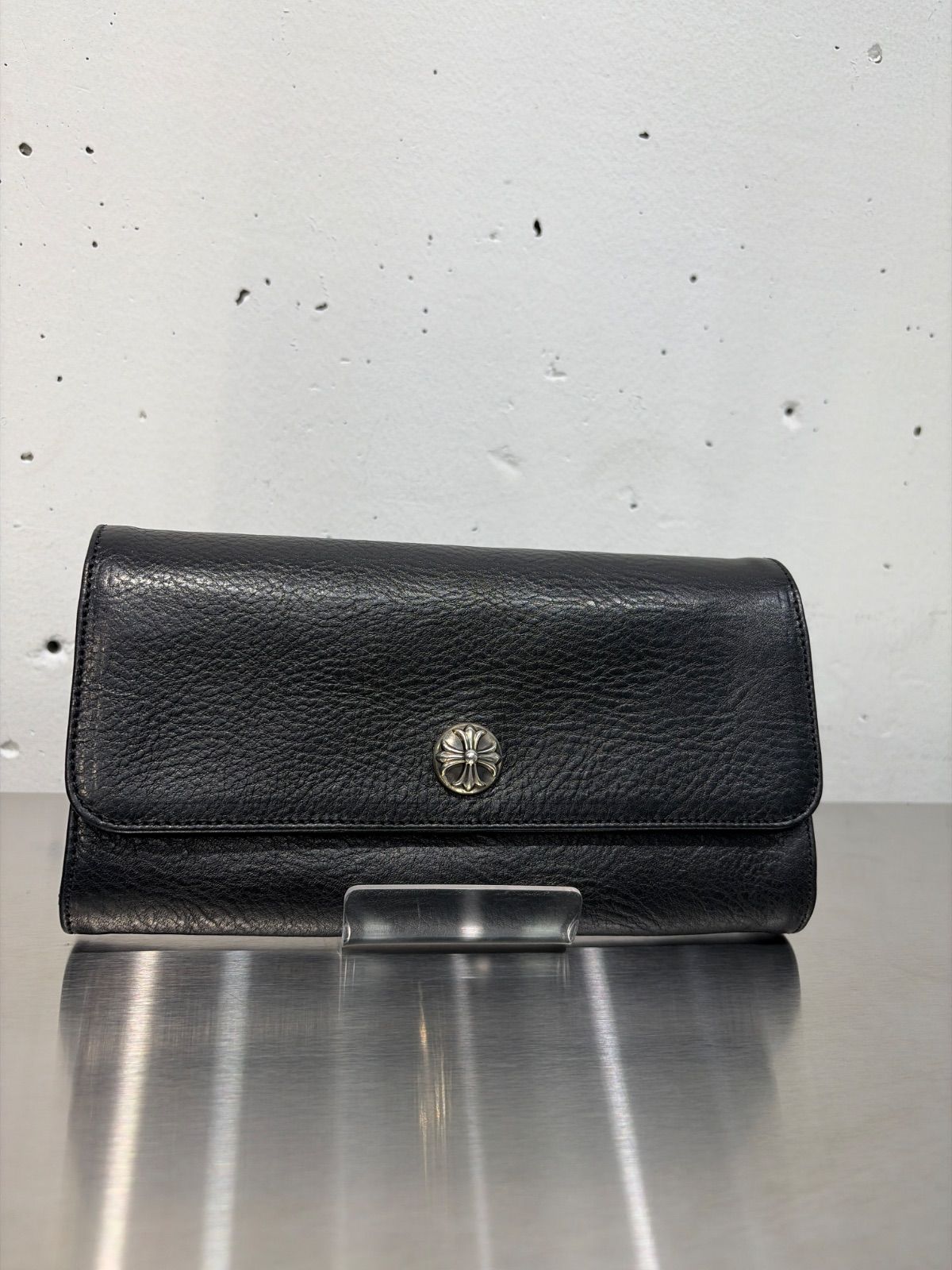 新品未使用　CHROME HEARTS クロムハーツ JUDY WALLET ジュディ 財布 長財布 WAVE