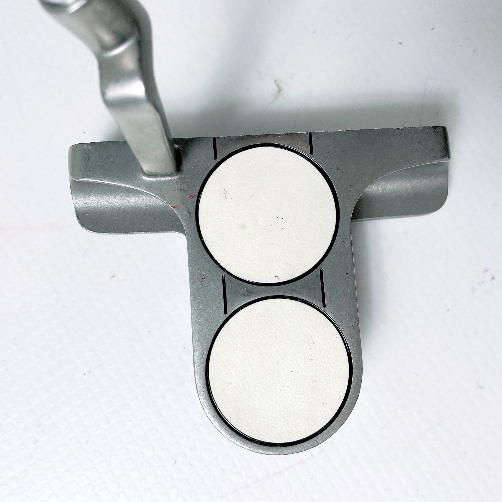 中古】オデッセイ WHITE STEEL 2-ball BLADE-2 PT パター 単品