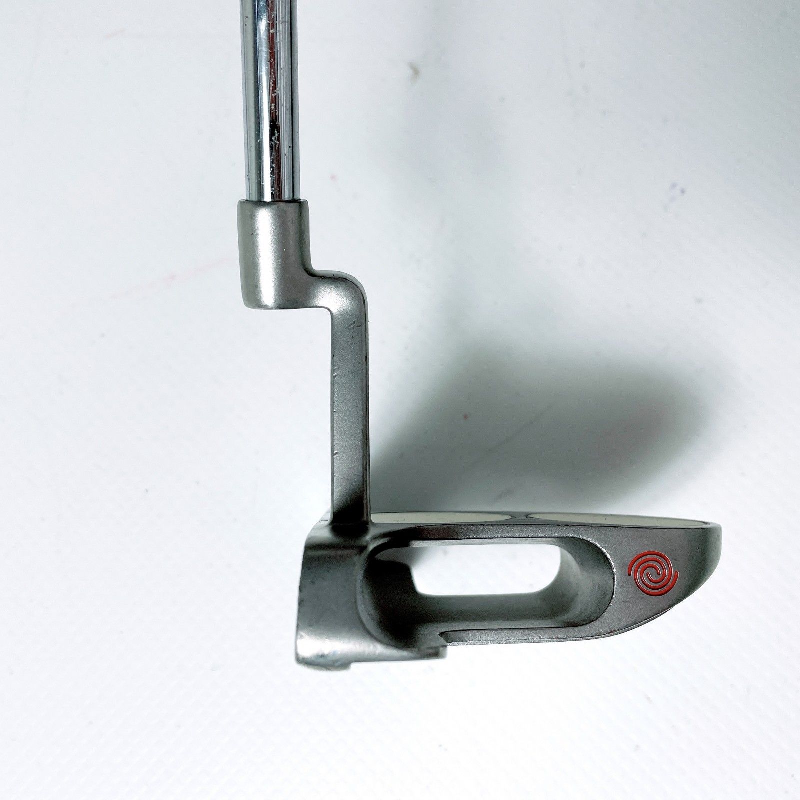 中古】オデッセイ WHITE STEEL 2-ball BLADE-2 PT パター 単品