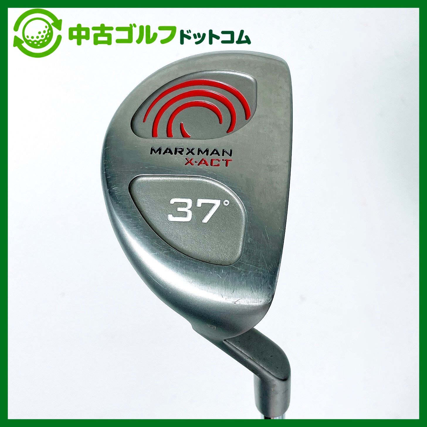 【中古】オデッセイ MARXMAN X-ACT PT 37° ウェッジ チッパー 単品 グリップ新品