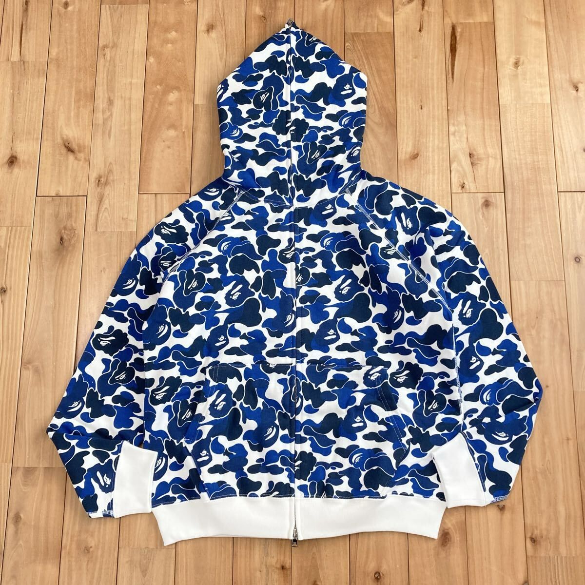 ★新品★ NFS Limited Color Camo フルジップ パーカー Sサイズ a bathing ape BAPE CAMO full zip hoodie エイプ ベイプ 迷彩 NIGO ysa5