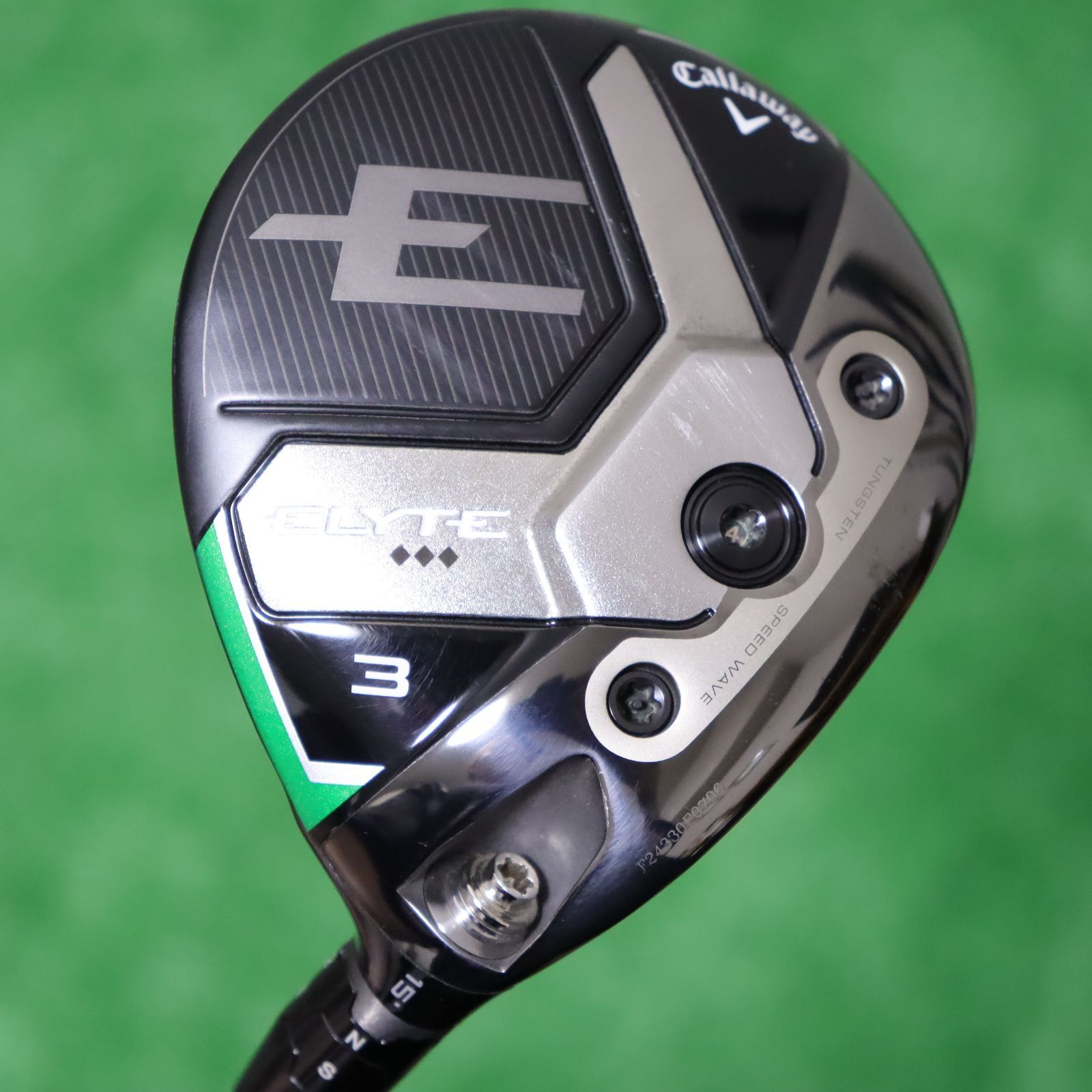 ELYTE ◆◆◆ トリプルダイヤモンド 3W フェアウェイウッド 純正カーボン 60G 6.0 USモデル 15°