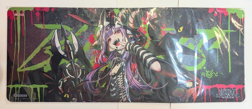 コナミ ハーフプレイマット 遊戯王ラッシュデュエル アクツキの