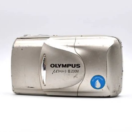 動作OK】OLYMPUS μ [mju:] II ZOOM コンパクトフィルムカメラ - メルカリ