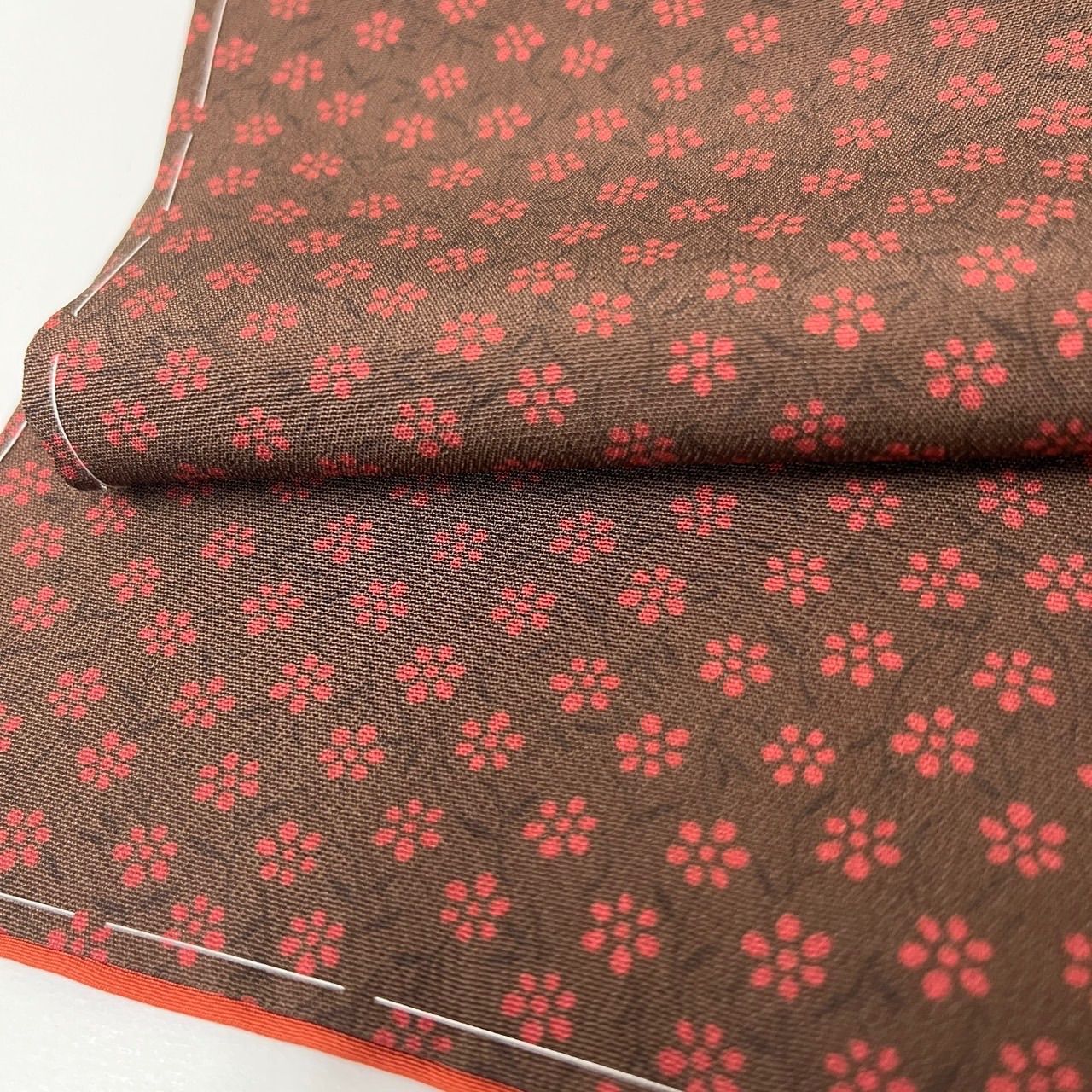 小紋 裄66.5 細かな花柄 染め 正絹 着物 MK-719 - メルカリ