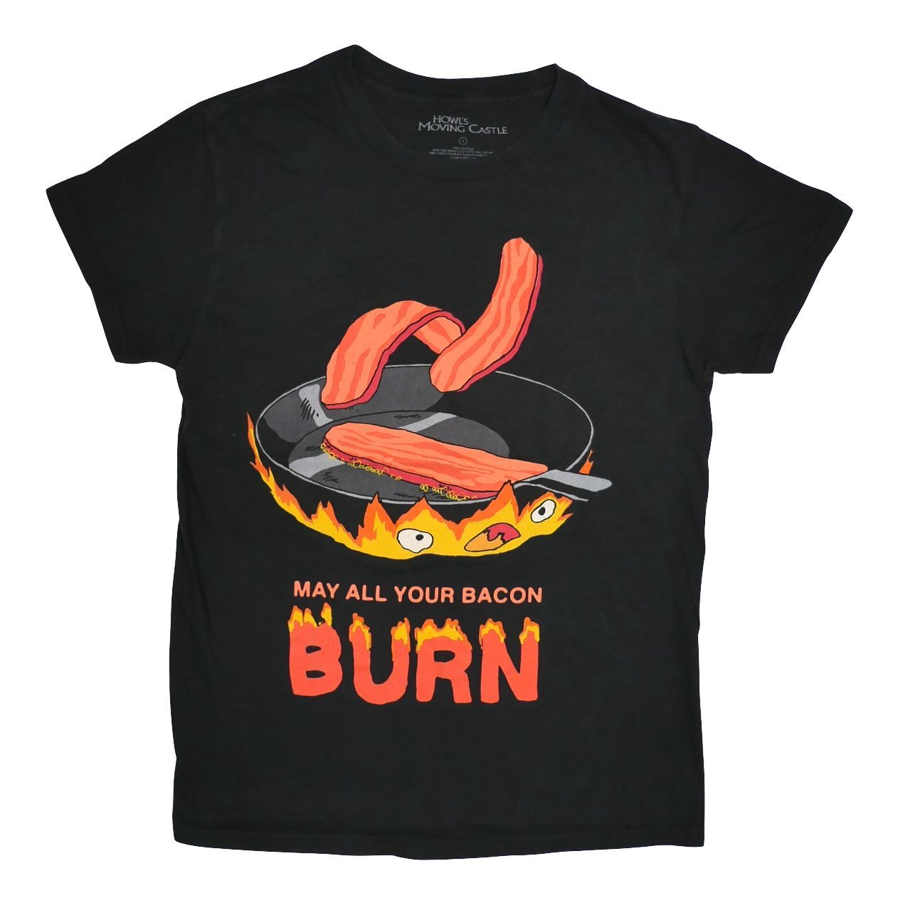 S】ハウルの動く城 カルシファーTシャツ アニメ ジブリ 宮崎駿 - メルカリ