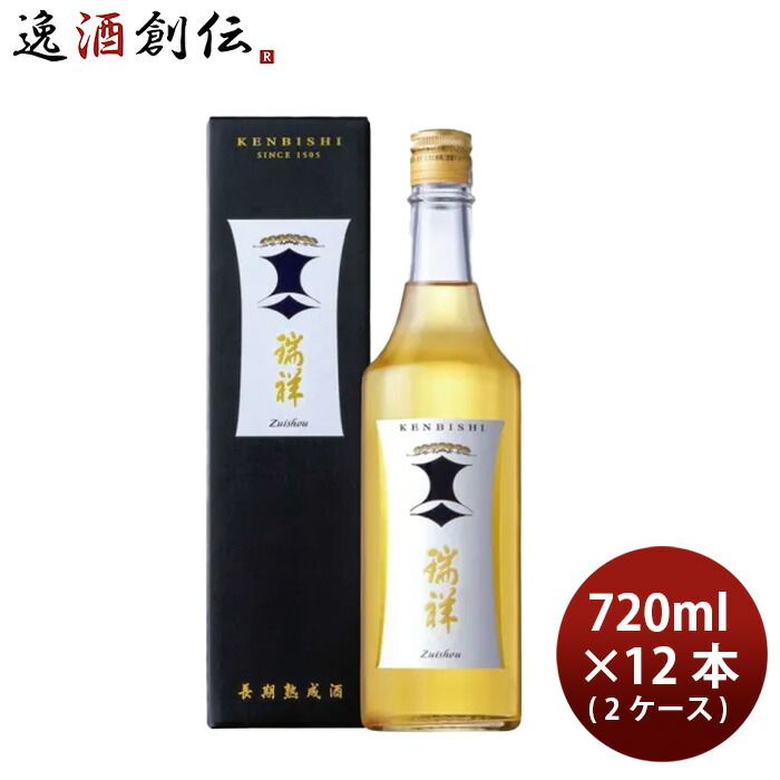 日本酒 清酒 瑞祥 黒松 剣菱 720ml × 2ケース / 12本 剣菱酒造 ギフト