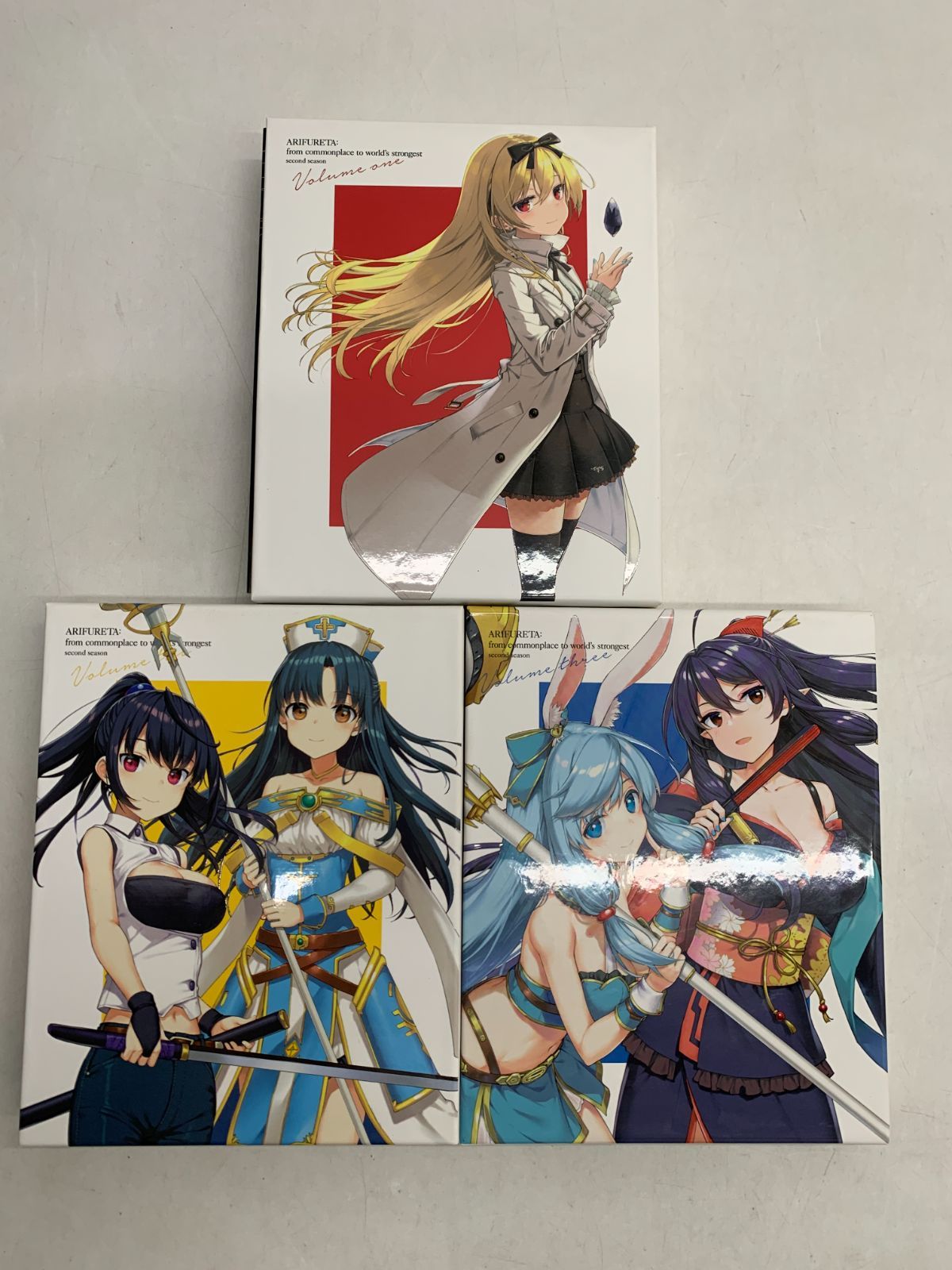中古 ありふれた職業で世界最強 2nd season Blu-ray BOX 初回生産版 全3BOXセット