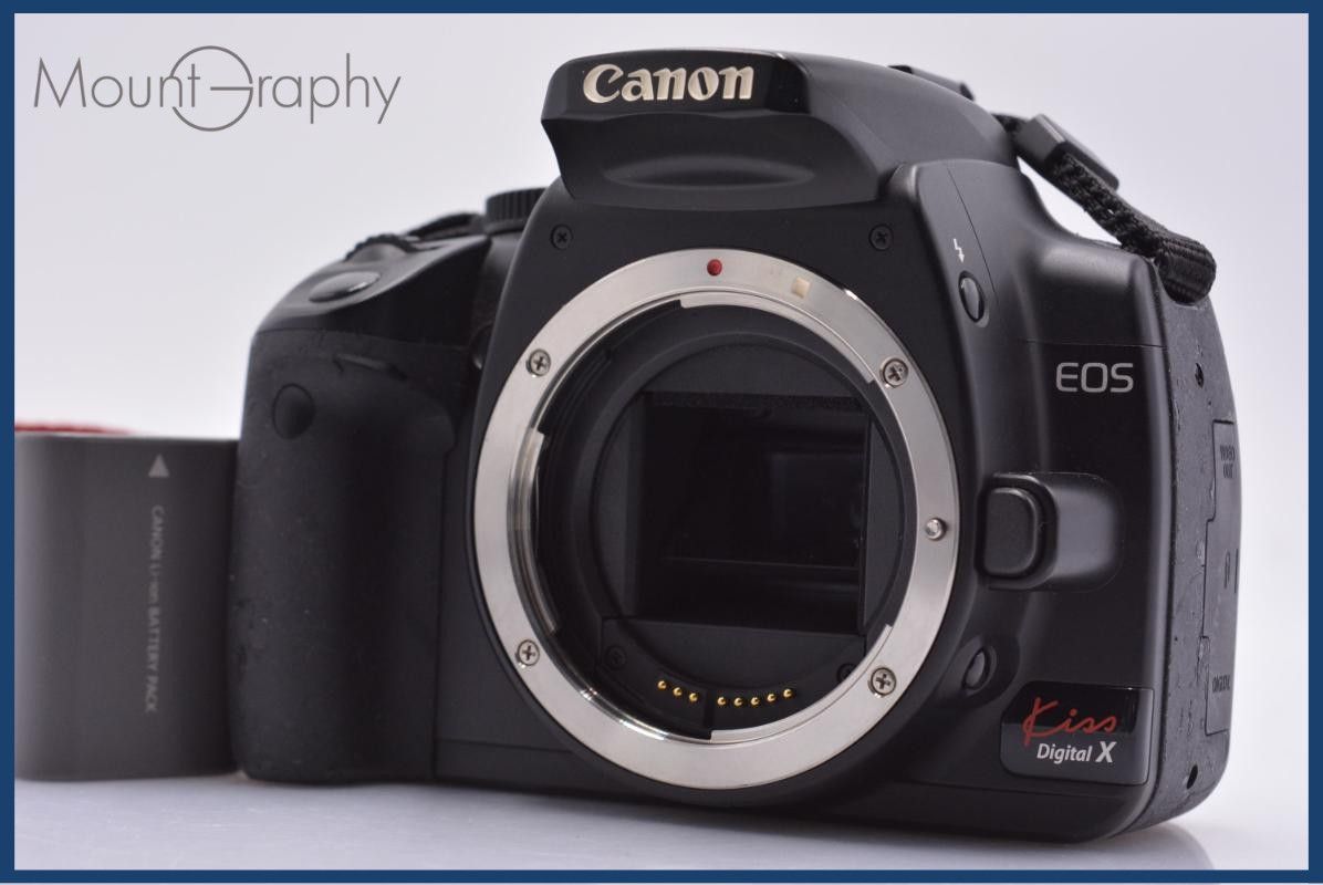 【動作保証】 キヤノン Canon EOS Kiss Digital X バッテリー付属 同梱無料 #am7006