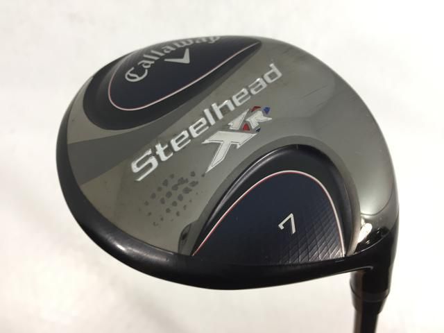 返品OK 【中古ゴルフクラブ】キャロウェイ スチールヘッドXR (Steelhead XR) フェアウェイ 2017 (日本仕様) KURO KAGE XT60 7W