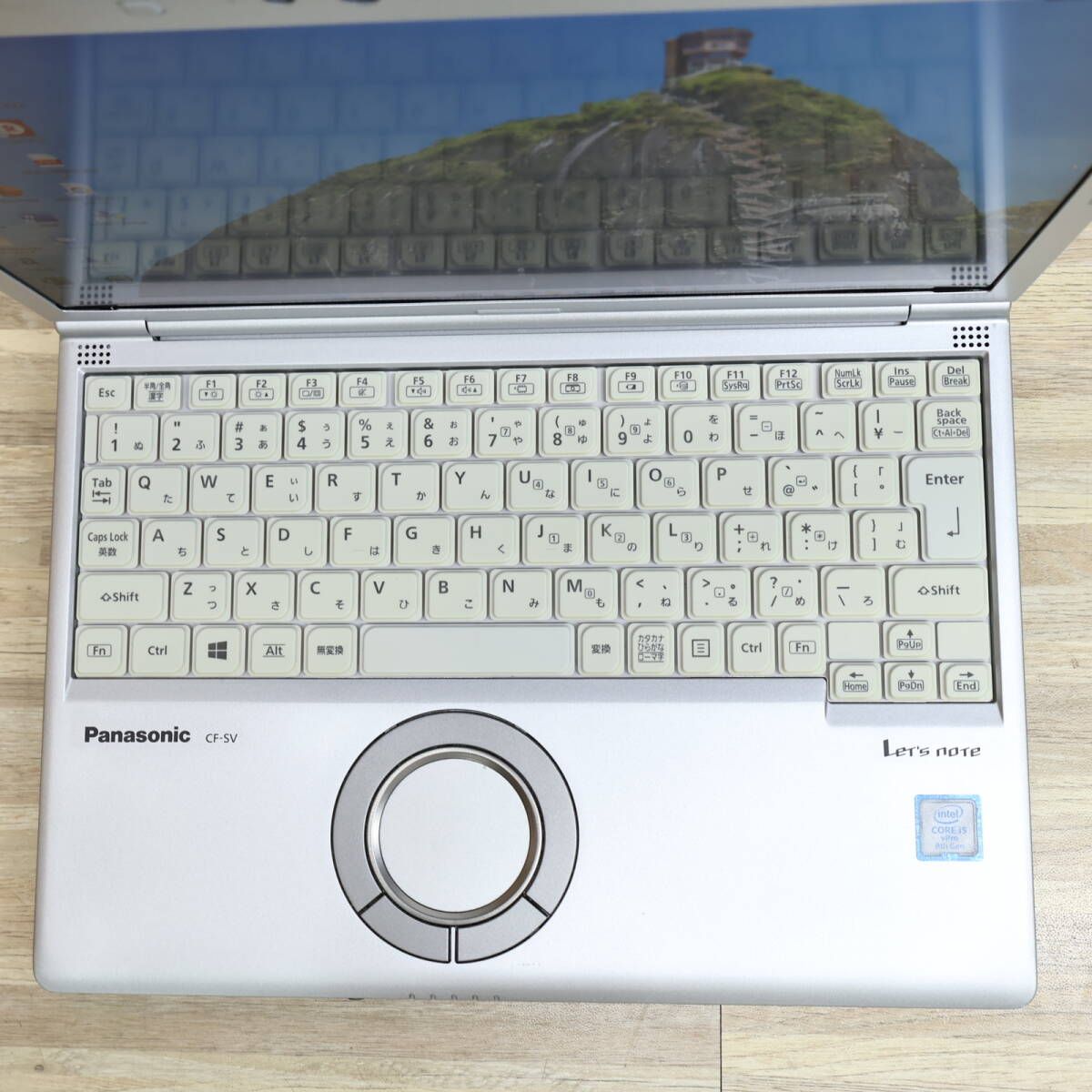 ☆完動品 高性能8世代4コアi5！SSD256GB メモリ8GB☆CF-SV8 Core i5