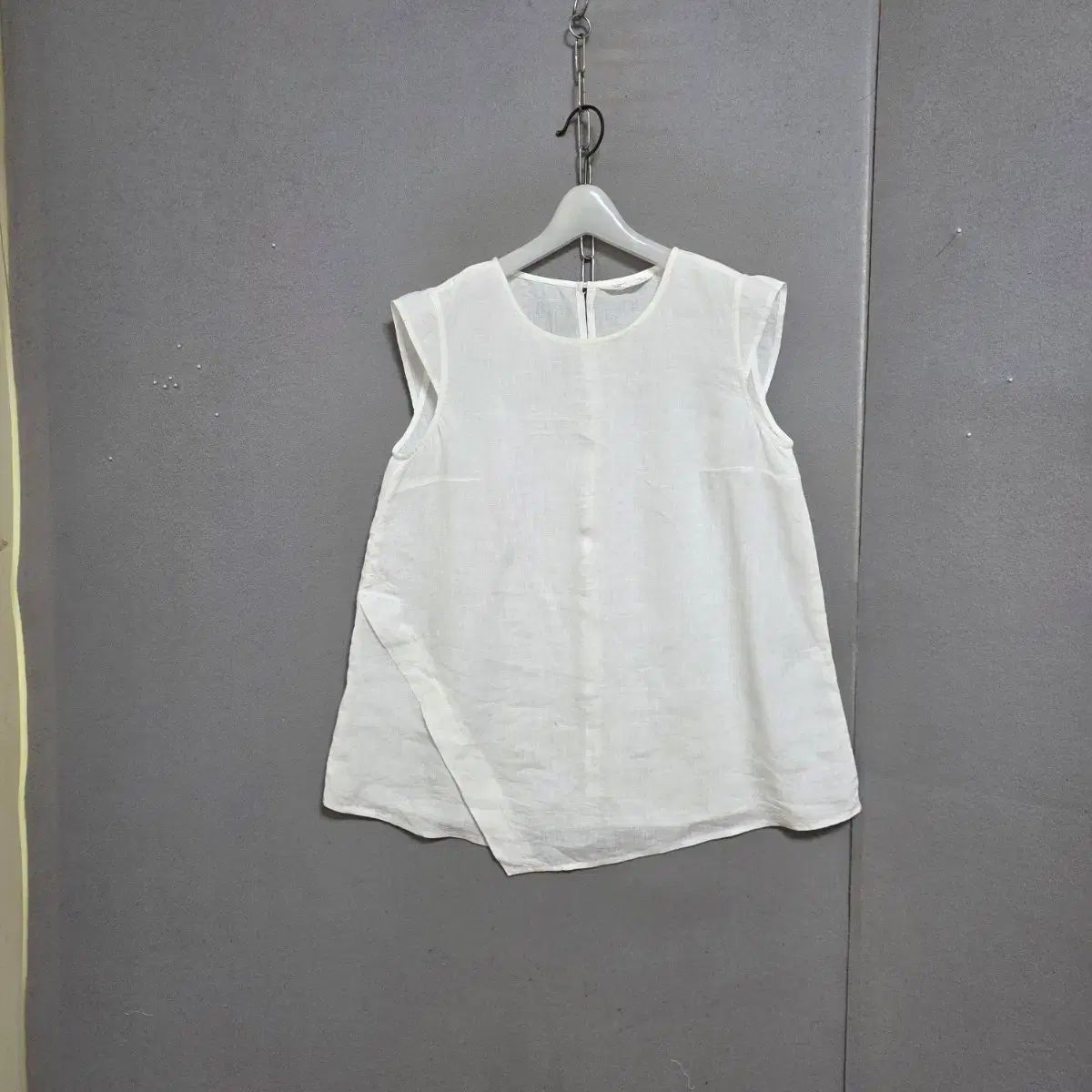ISAE 白 linen ブラウス 06 n5533