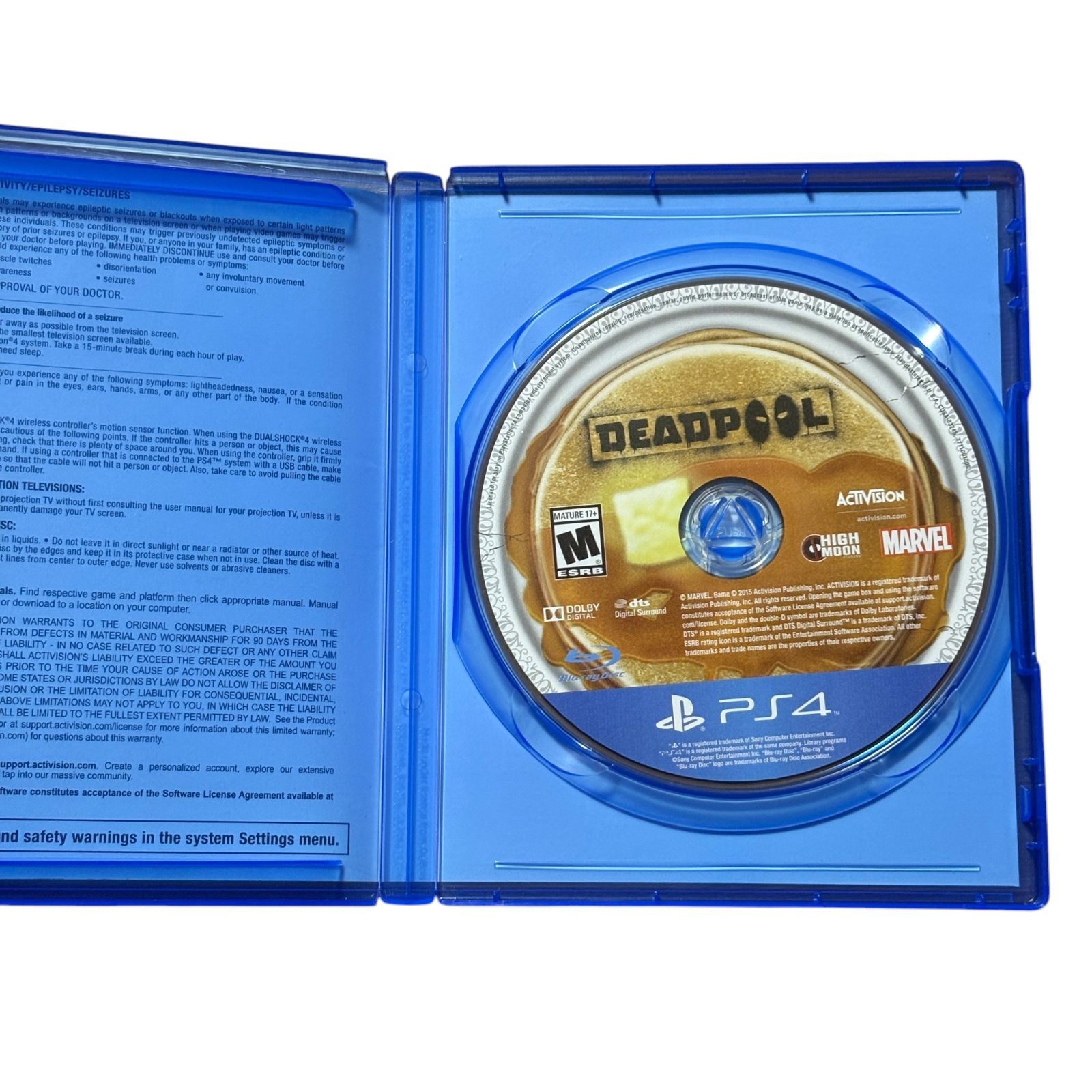 DEADPOOL デッドプール PS4 マーベル MARVEL アクションゲーム 北米版 