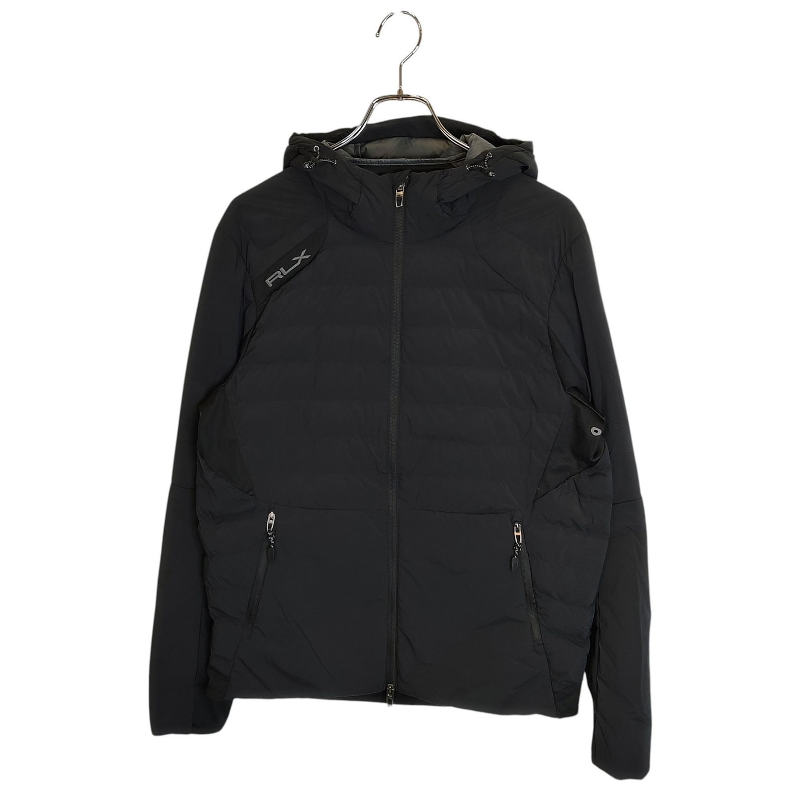 RLX RALPH LAUREN アールエルエックス ラルフローレン ゴルフ 中綿 ジャケット ブルゾン S ブラック メンズ
