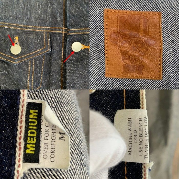 CORE FIGHTER コアファイター 3rd Denim Jacket デニムジャケット