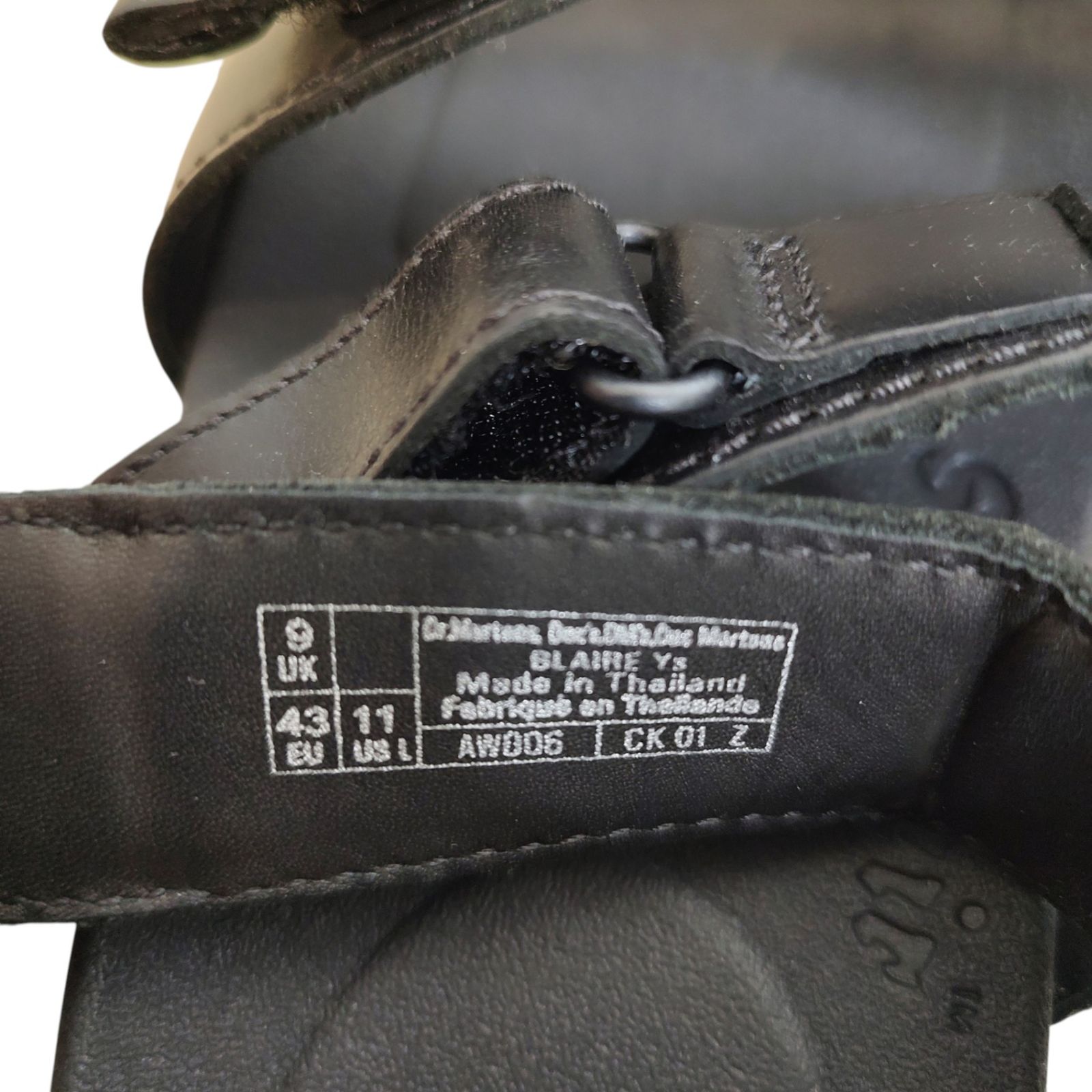 Y'S FOR MEN ワイズフォーメン × Dr.Martens BLAIRE ヨウジヤマモト