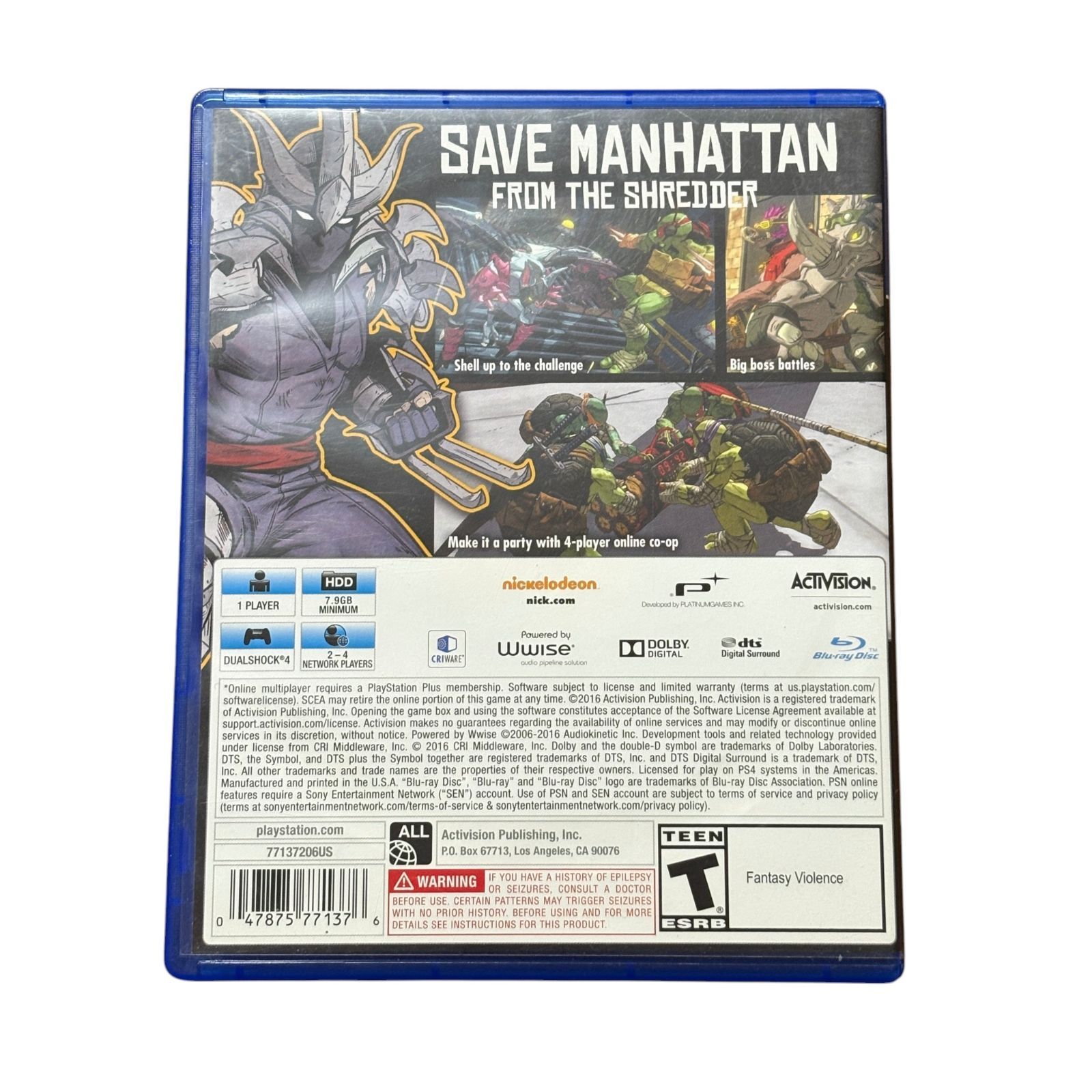 TEENAGE MUTANT NINJA TURTLES MUTANTS IN MANHATTAN TMNT タートルズ