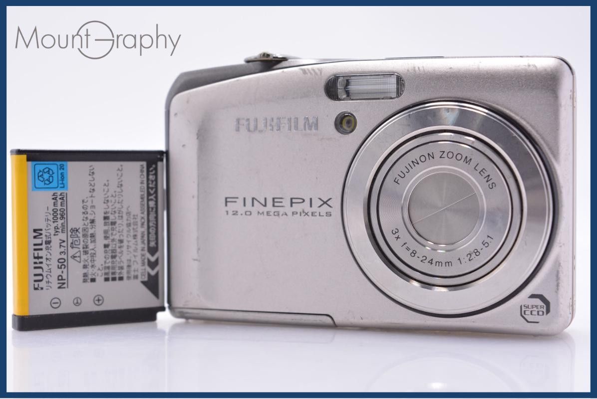 【動作保証】 富士フイルム FUJIFILM FinePix F60fd 3x バッテリー付属 同梱無料 #am7142