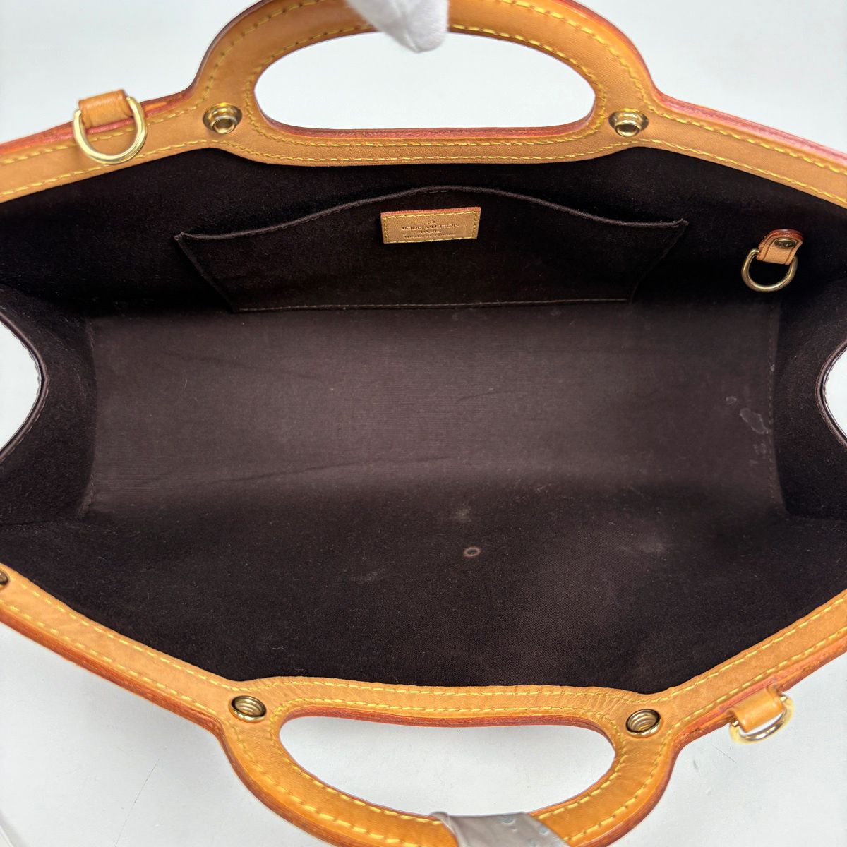 ルイヴィトン モノグラム　ヴェルニ ロクスバリードライブ ハンドバッグ ルイ・ヴィトン Louis Vuitton ロクスバリー ドライブ 2WAY ショルダー