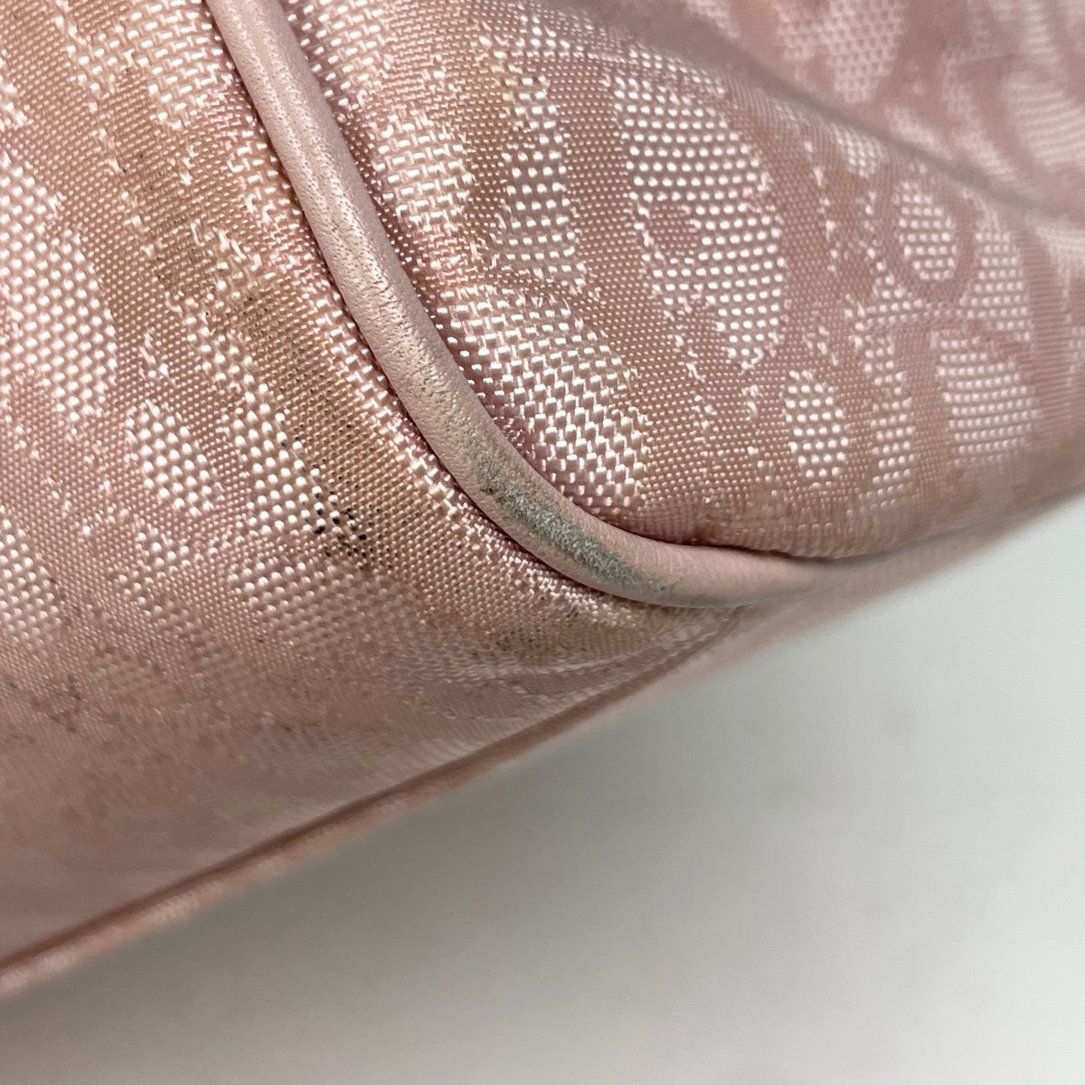 クリスチャンディオール Christian Dior トロッター柄 ラブリー トート 