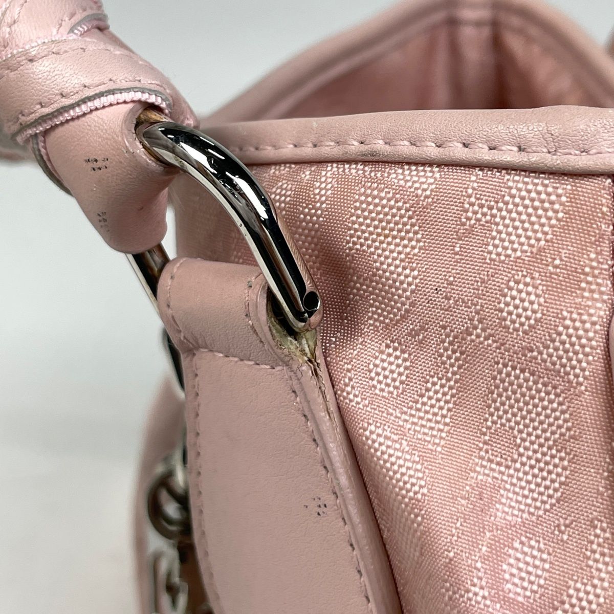 クリスチャンディオール Christian Dior トロッター柄 ラブリー トート
