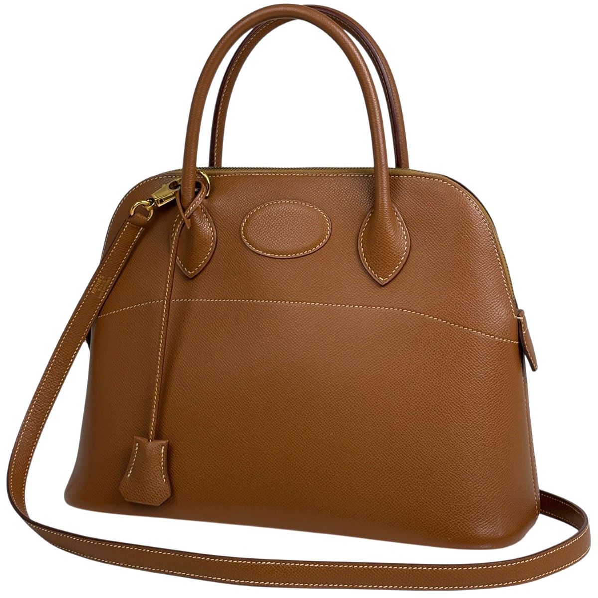 エルメス HERMES ボリード31 2WAY ハンドバッグ クシュベル ゴールド □E レディース 【中古】
