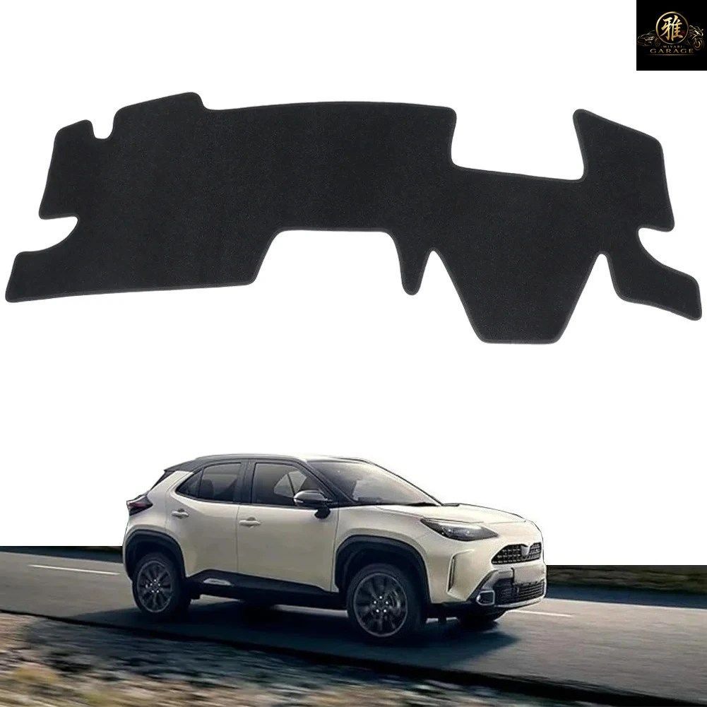 ダッシュボードカバーパッドトヨタヤリスクロスHUD付きダッシュマットダッシュマット車SUNEカーペット