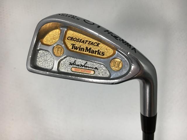 返品OK 【中古ゴルフクラブ】(8本セット)ホンマ ツインマークス クロスアタック アイアン ドリスチタンフェザーウェイト2 2S 4～10.S