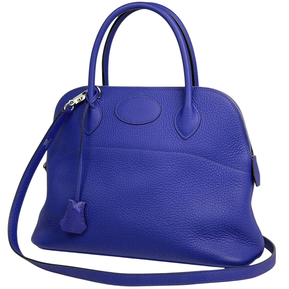 エルメス HERMES ボリード31 2WAY ハンドバッグ トリヨンクレマンス ブルーエレクトリック A レディース 【中古】