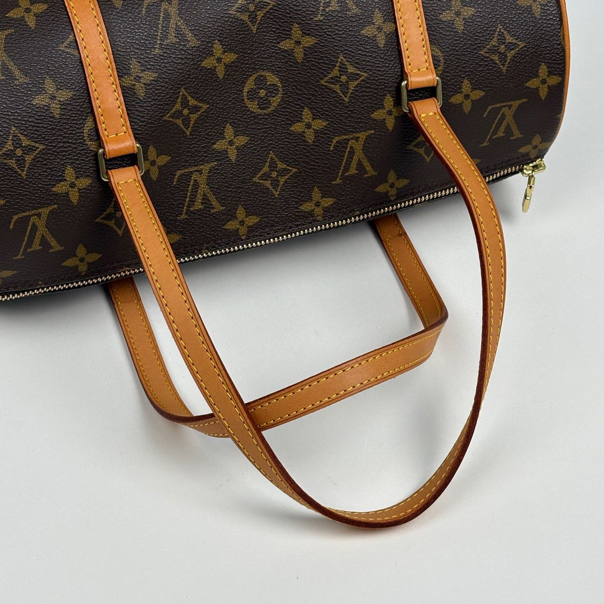 ルイ・ヴィトン Louis Vuitton パピヨン30 バレルバッグ 筒型 旧型 