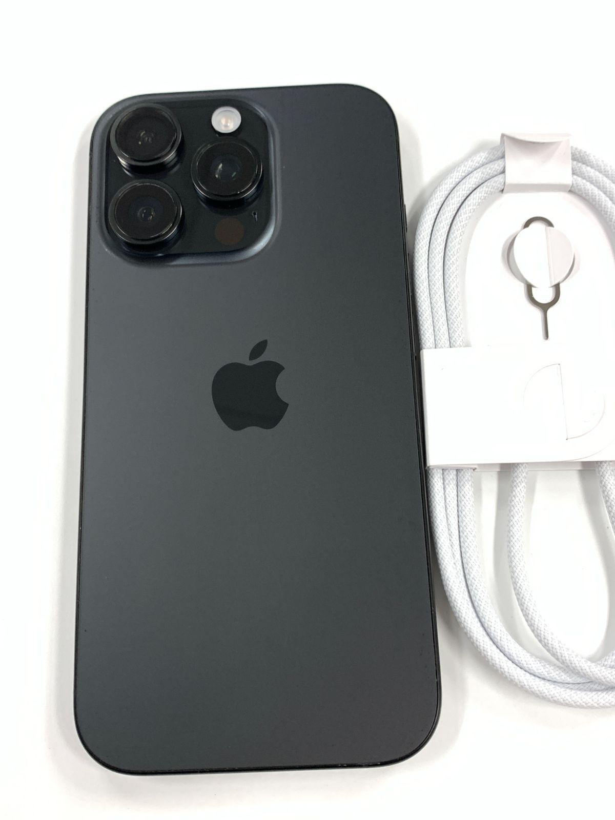 美品 iPhone16PRO 512GB ブラックチタニウム バッテリー92% バッテリー93%SIMフリー iPhone16 Pro 512GB ブラックチタニウム
