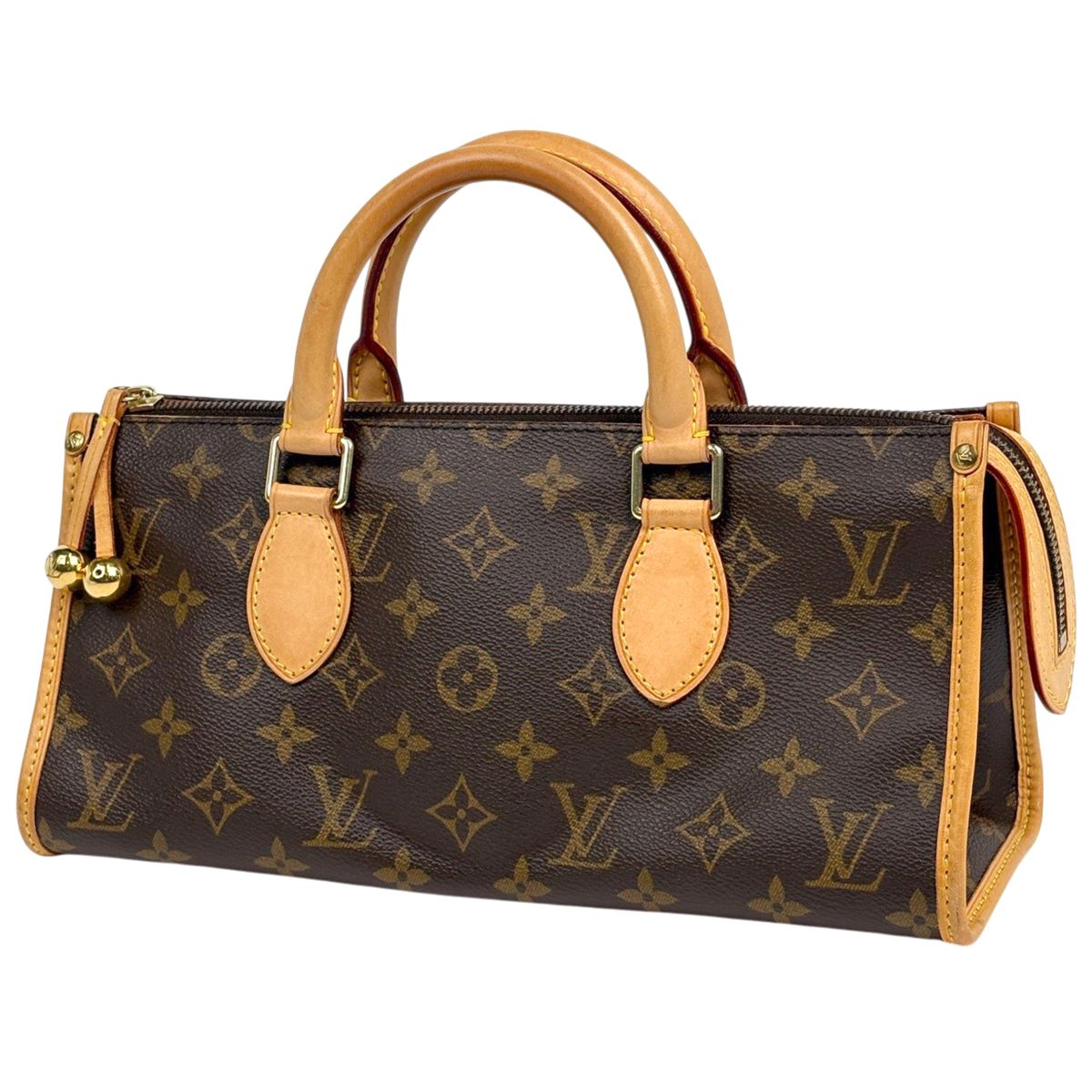 ルイ・ヴィトン Louis Vuitton ポパンクール 手提げ ハンドバッグ モノグラム ブラウン M40009 レディース 【中古】