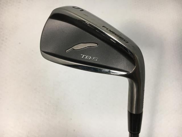 返品OK 【中古ゴルフクラブ】(5本セット)フォーティーン TB-5 フォージド アイアン ブラックエディション 2021 FS-90i スチール 6～9.P