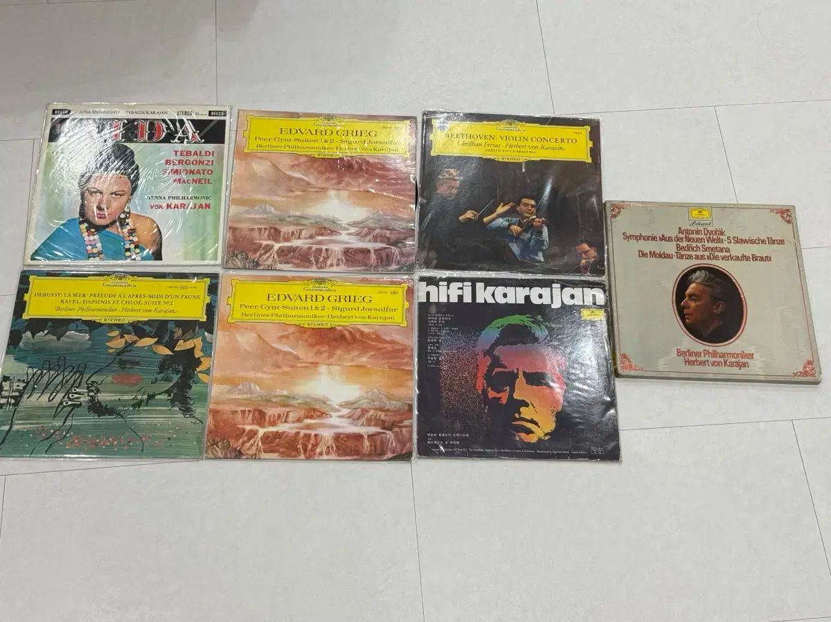 カラヤン（クラッシックアルバム）まとめ売り カラヤン CD LP まとめ売り セット 7 種 - メルカリ