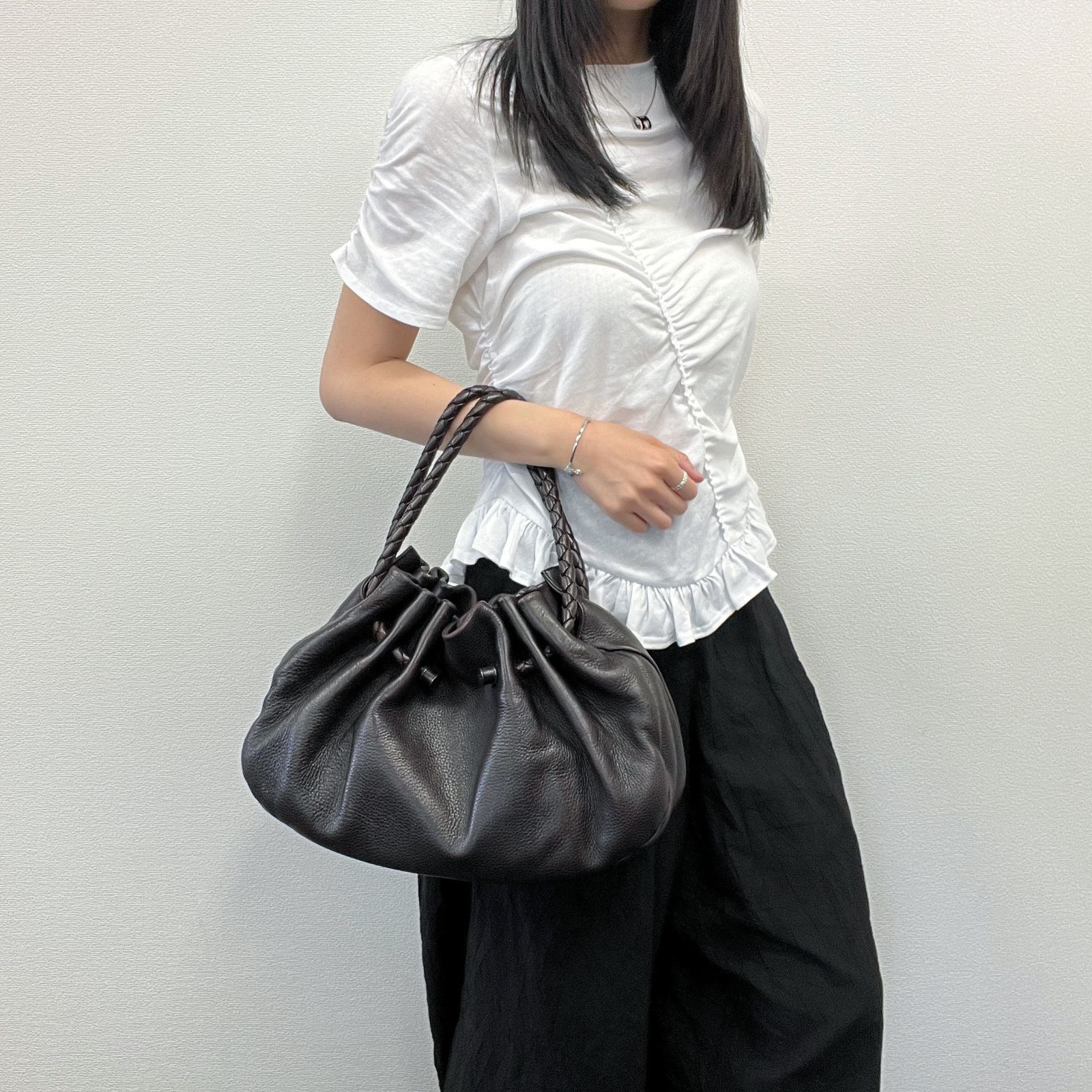 【中古】BOTTEGA VENETA ボッテガヴェネタ イントレチャート ショルダーバッグ ハンドバッグ レザー ブラウン ヴィンテージ レディース【中古美品】HIBUOCHI VINTAGE hboc260523a02 47,280円