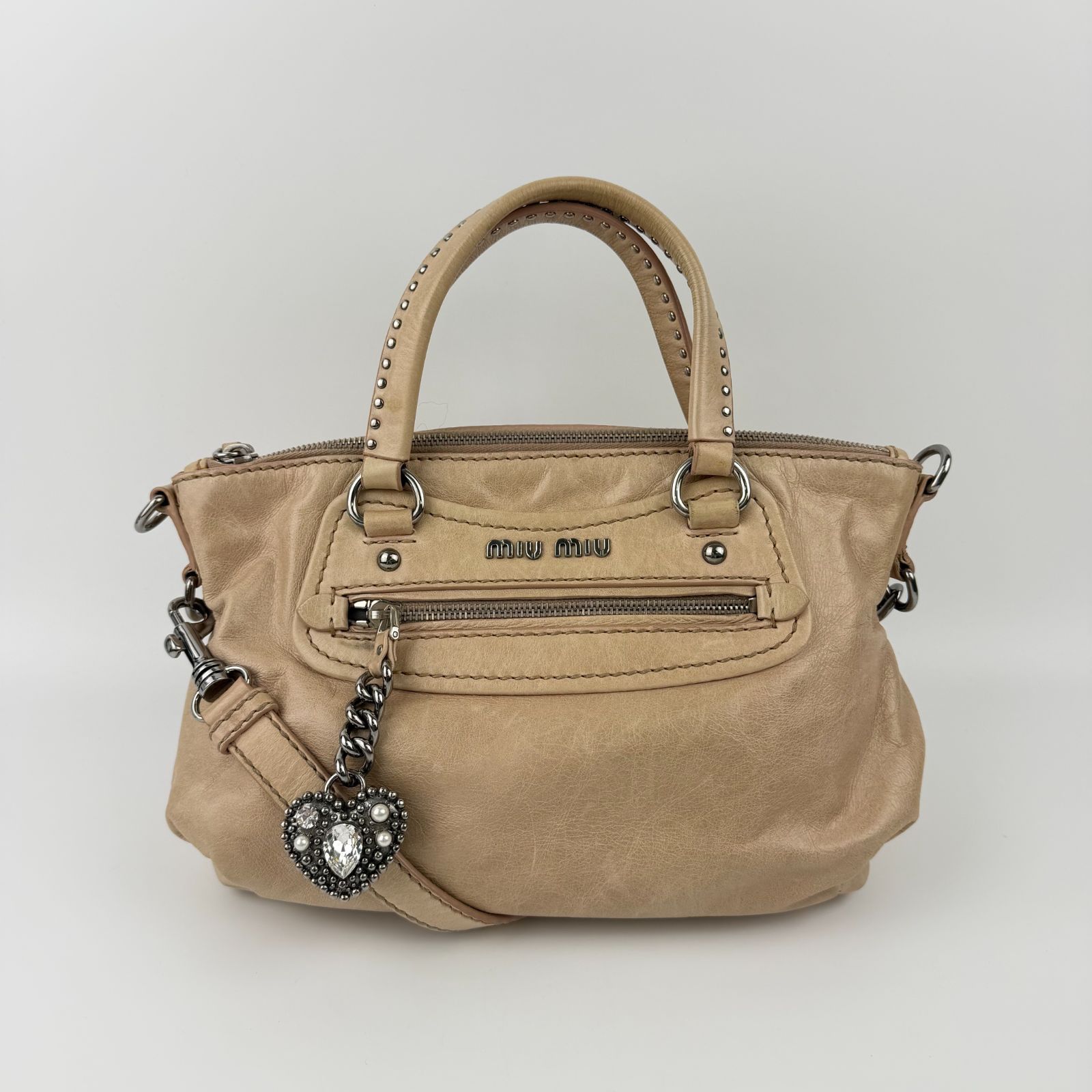 中古】MIU MIU ミュウミュウ Archive ショルダーバッグ ハンドバッグ