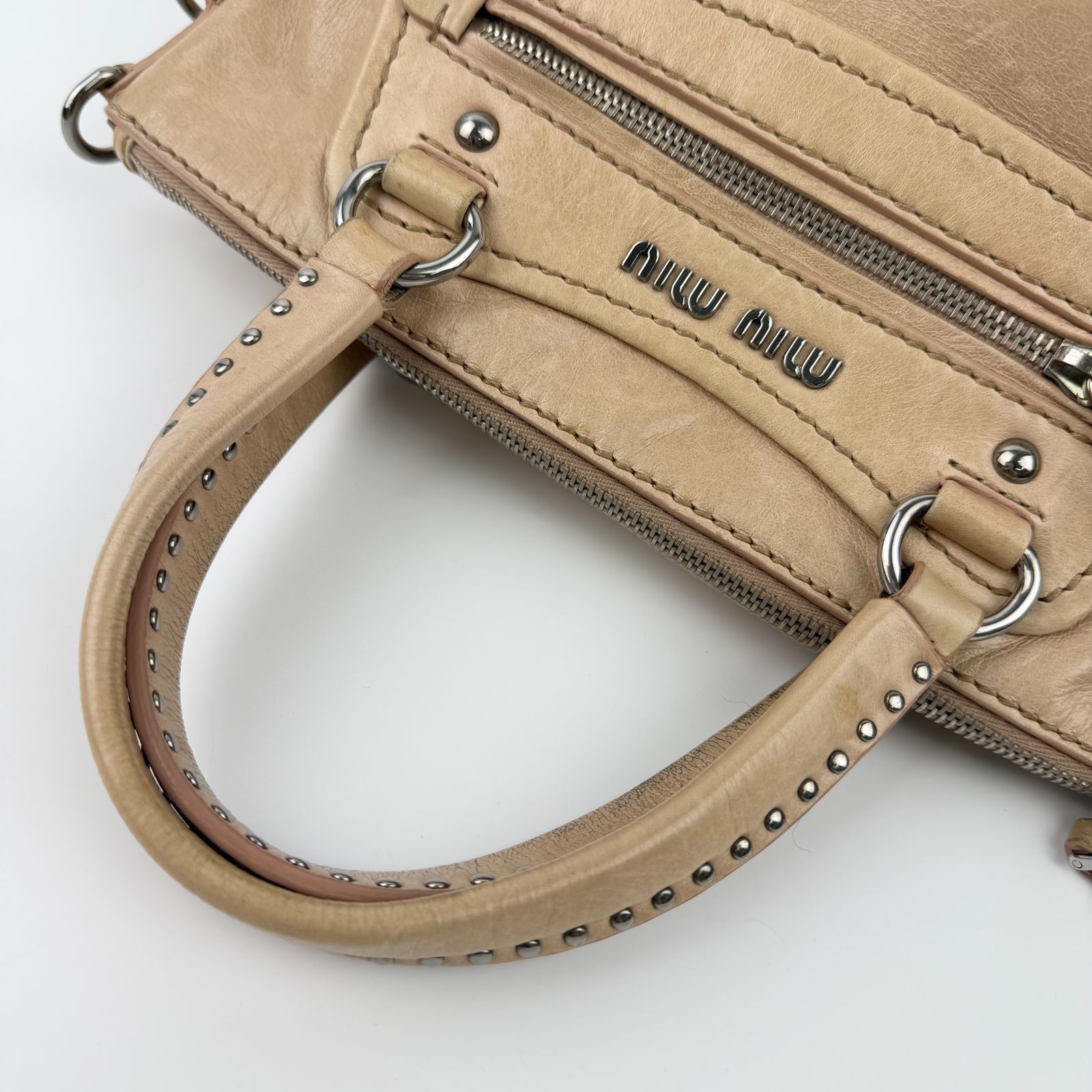 中古】MIU MIU ミュウミュウ Archive ショルダーバッグ ハンドバッグ