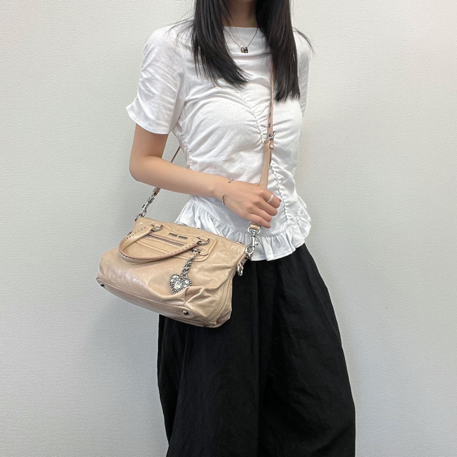 中古】MIU MIU ミュウミュウ Archive ショルダーバッグ ハンドバッグ
