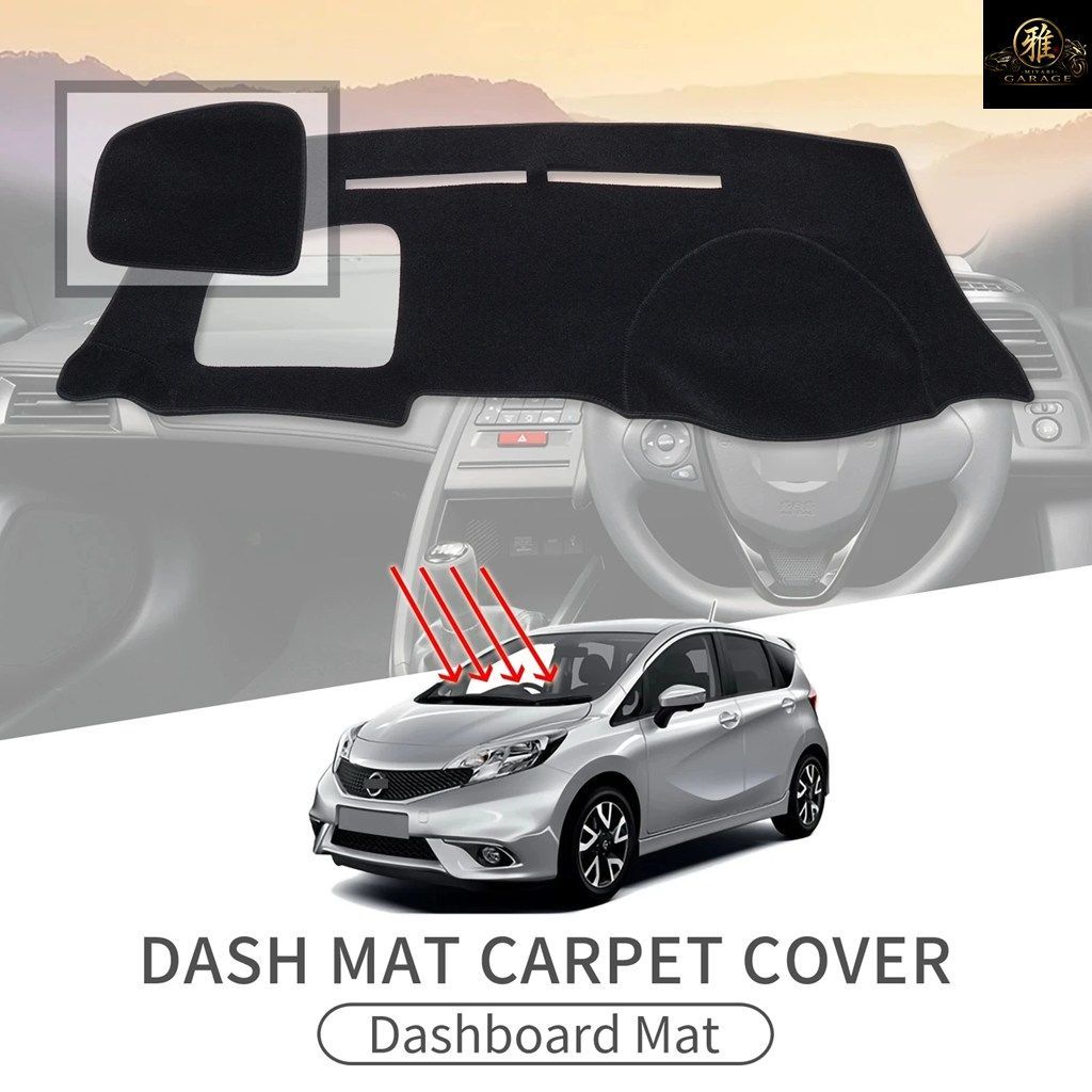 CARTO 日産ノート E12 車用ダッシュボードマット 2012 - 2023 日焼け防止パッド