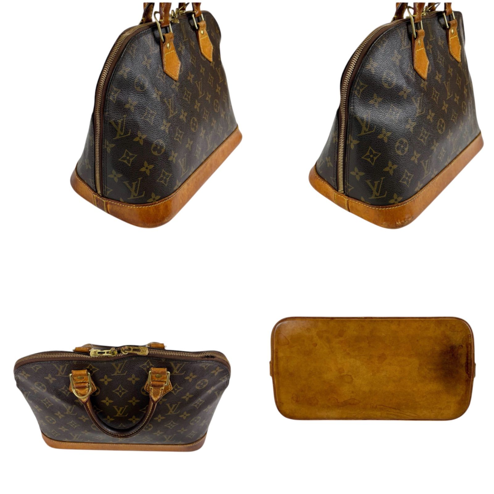 ルイヴィトン LOUIS VUITTON ハンドバッグ アルマ PM ドーム型 