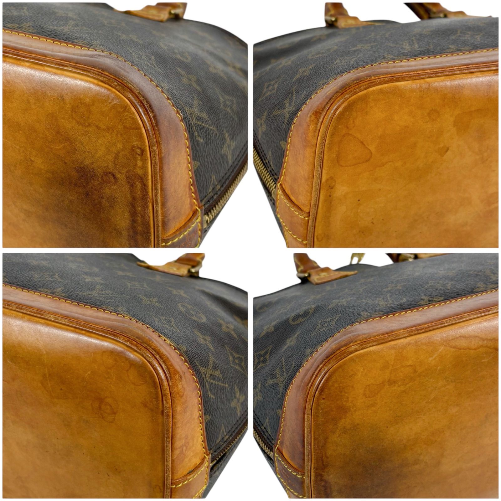ルイヴィトン LOUIS VUITTON ハンドバッグ アルマ PM ドーム型 