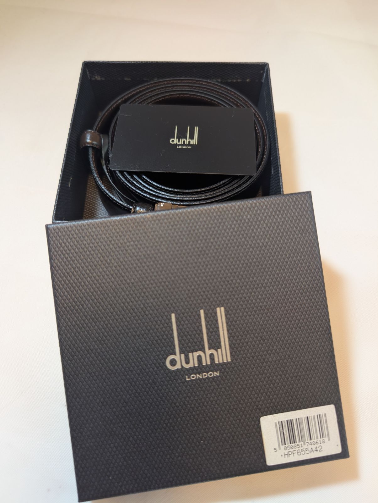 美品　dunhillベルト