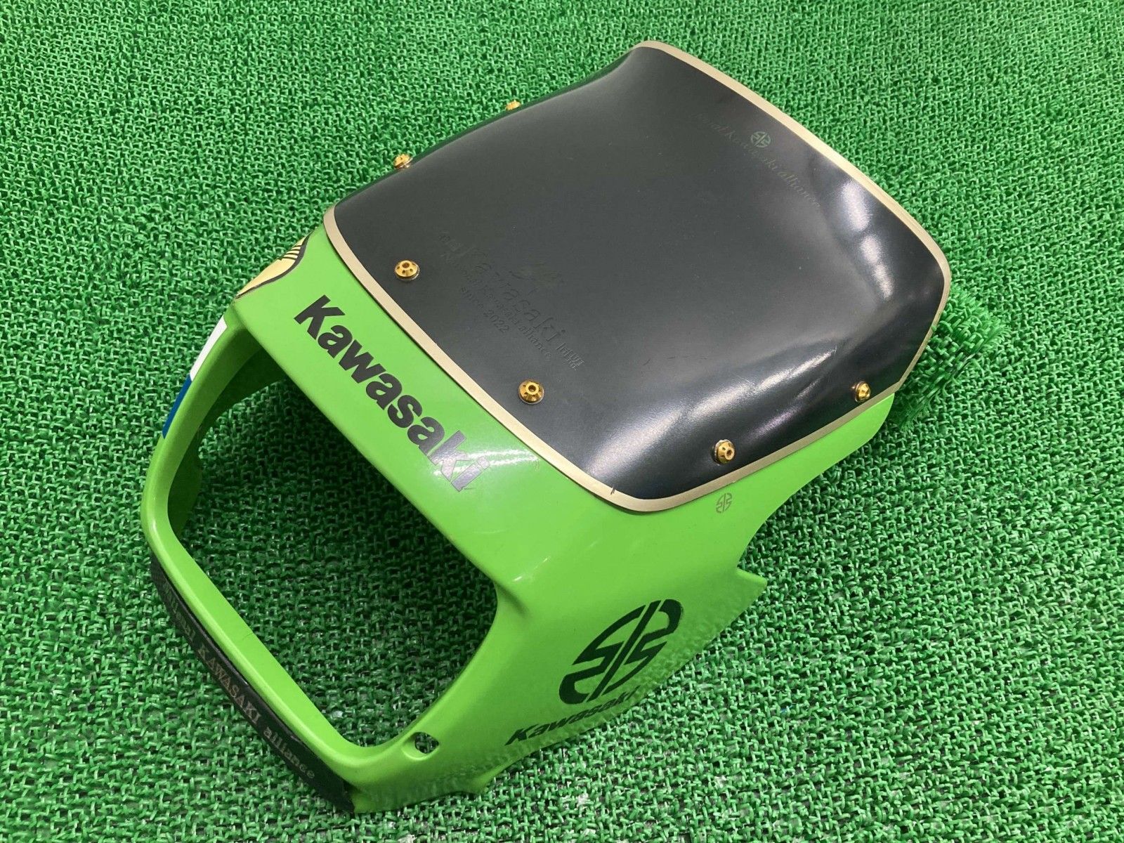ZRX400 ビキニカウル 緑 55028-1326 カワサキ 純正 中古 ZR400E 全国KAWASAKI同盟 pS ZRX400 ビキニカウル 緑 55028-1326 カワサキ 純正 中古 ZR400E 全国