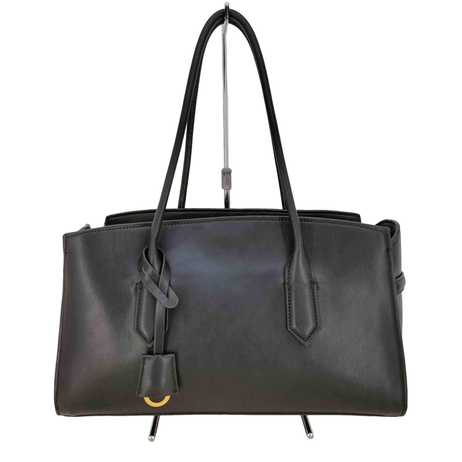 ザラ ZARA 25aw キーチャーム付き トートバッグ レディース M - メルカリ