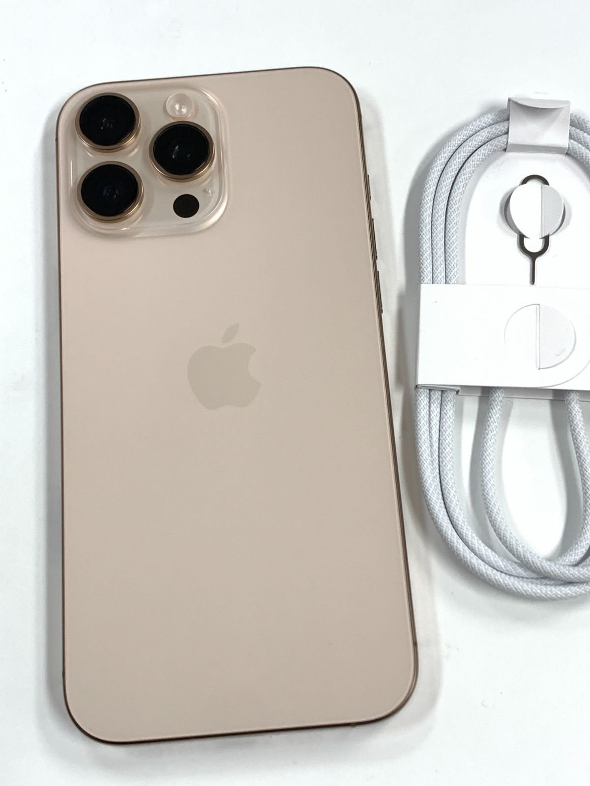 バッテリー100%SIMフリー iPhone16 Pro Max 512GB デザートチタニウム