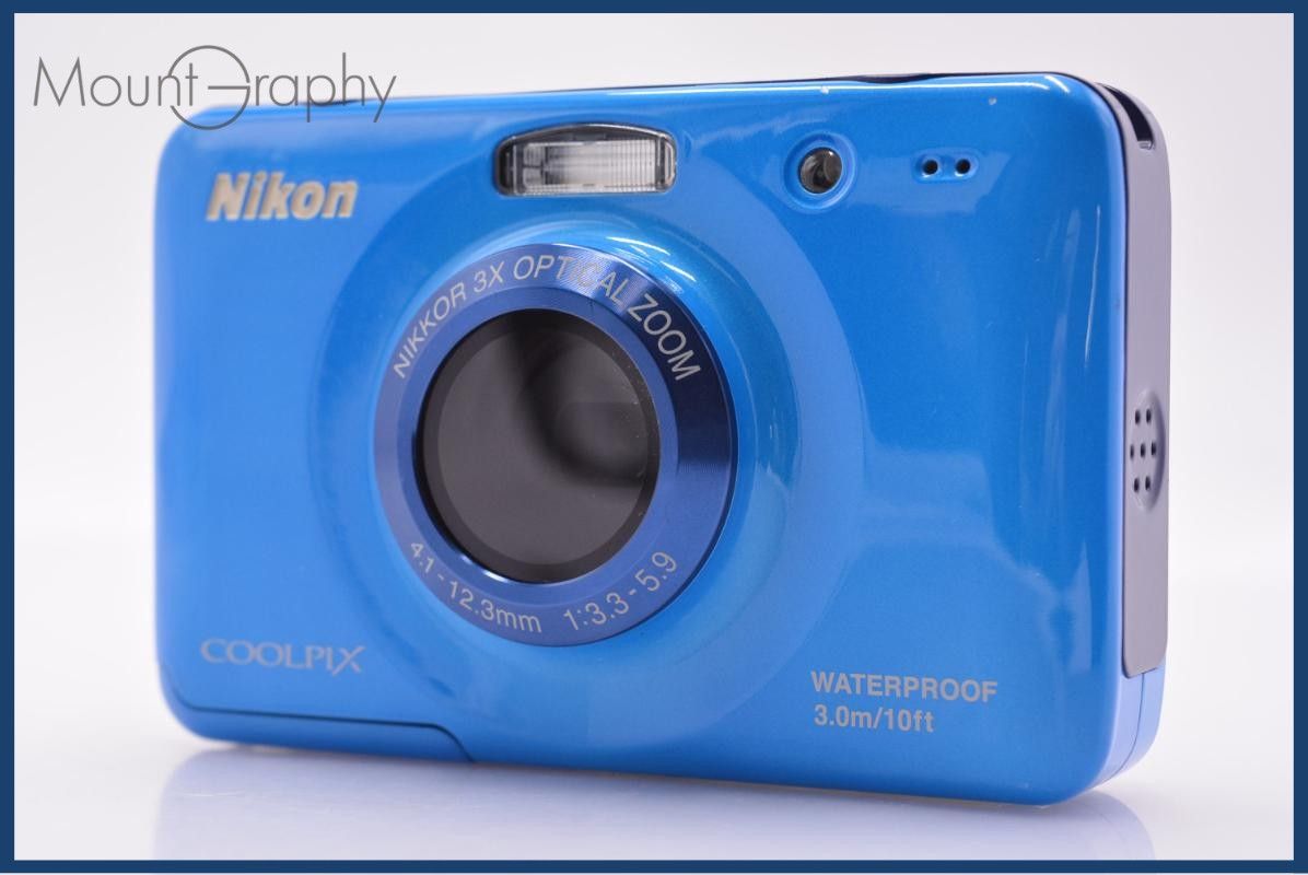 【動作保証】 ニコン Nikon COOLPIX S30 3X 単三電池仕様 同梱無料 #ks192