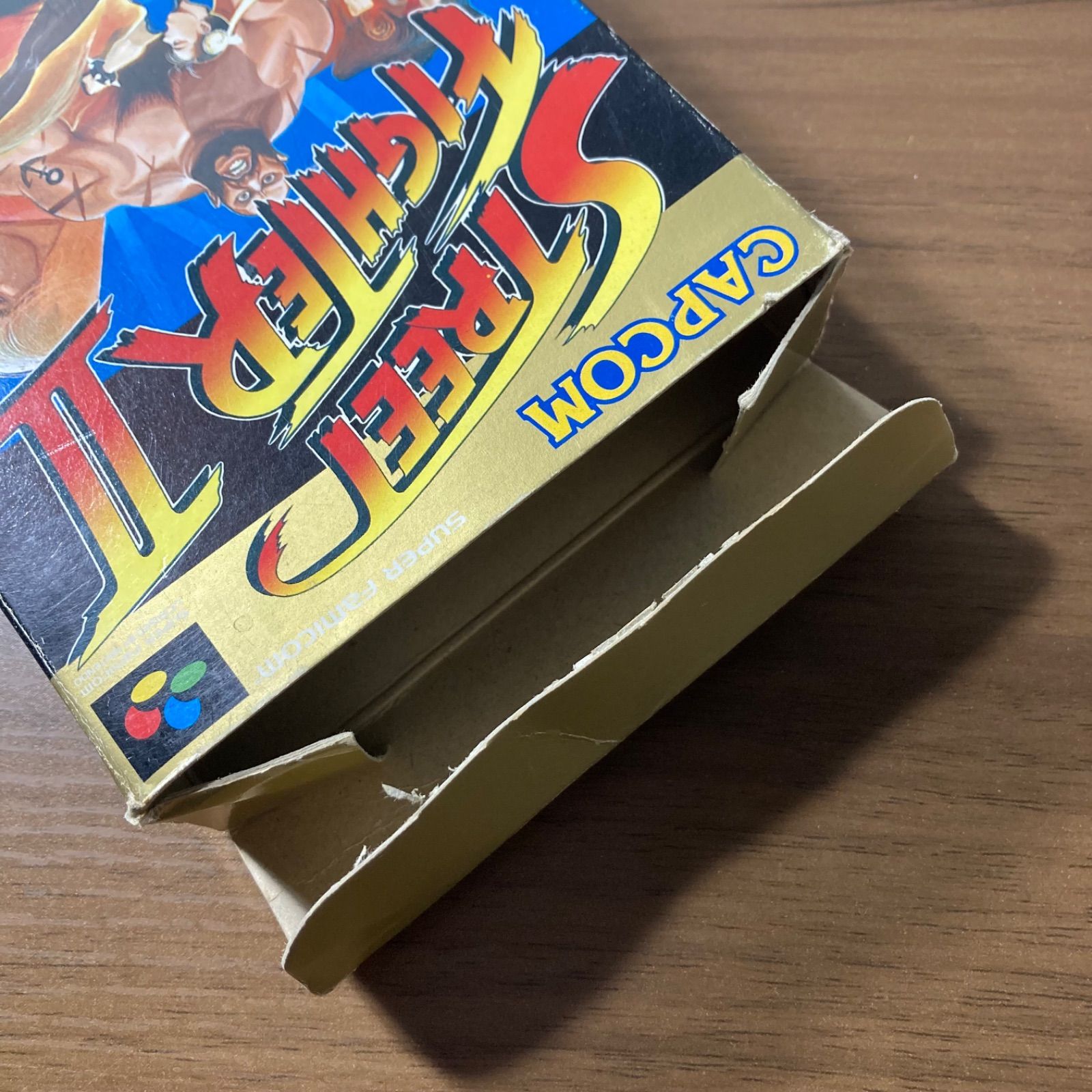 箱・説付き】 ストリートファイターⅡ スーパーファミコン ソフト 箱